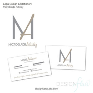 Microblade Artistry, Alamo Logo Design