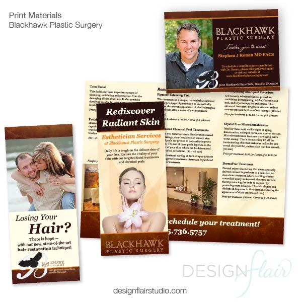 Blackhawk Plastic Surgery Brochure Design
