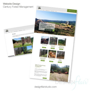 Century Forest Management Website Design