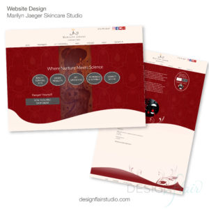 Marilyn Jaeger Skincare Studio Website Design