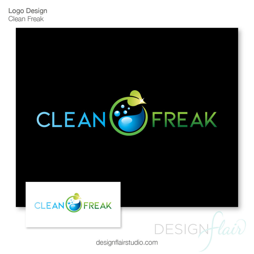 Logo Design Eugene - Clean Freak Services