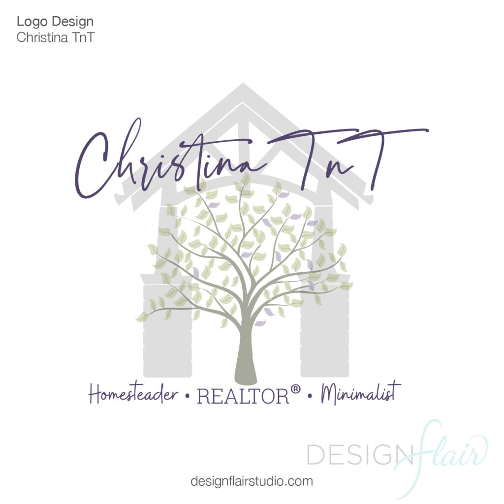 Logo Design - ChristinaTnT Bend Real Estate Agent