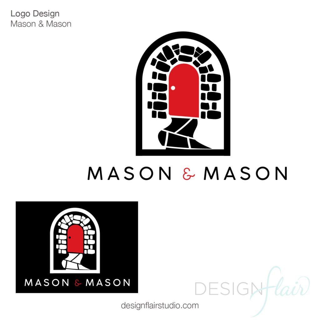 Logo Design - Mason & Mason - Eugene Real Estate Agent